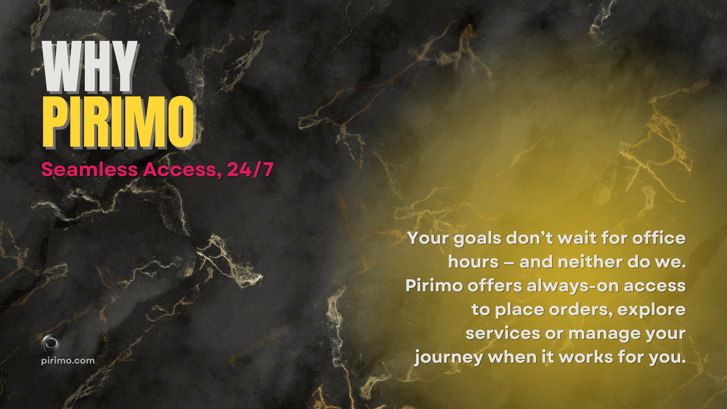 Pirimo, Why Pirimo, Seamless Access, Digital Accessibility, Professional Services